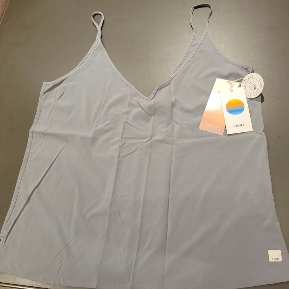 Vuori Villa Cami Women's Large Mallorca Gray NWT